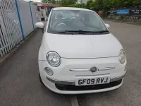 Usado Fiat 500 69 HP (50 kW) 2009 Branco Cabrios