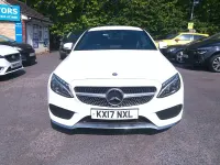 Used Mercedes C220 AMG line 2017 White Coupe