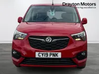 Used Vauxhall Combo S 110 HP (80 kW) 2019 Red MPV