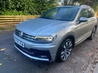 Used VW Tiguan R-line 150 HP (110 kW) 2020 Silver SUV