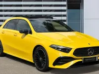Used Mercedes A200 Exclusive 163 HP (119 kW) 2023 Yellow Hatchback