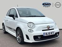 Used Abarth 595 140 HP (102 kW) 2016 White Hatchback