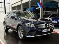 Used Mercedes GLC220 AMG line 170 HP (125 kW) 2018 Blue SUV