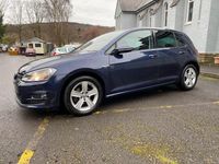 Used VW Golf VII Edition 2016 Blue Hatchback