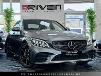Used Mercedes C220 AMG line 194 HP (142 kW) 2018 Grey Sedan
