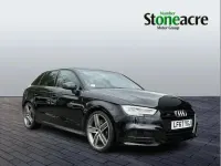 Begagnad Audi S3 Sportback Black Edition 306 HK (225 kW) 2017 Svart Halvkombi