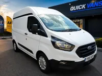 Used Ford Transit Custom 105 HP (77 kW) 2019 White Van