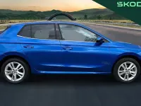 Used Skoda Fabia SE L 116 HP (85 kW) 2025 Race blue metallic Hatchback