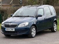 Used Skoda Roomster SE 2014 Blue MPV