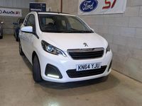 Used Peugeot 108 Active 68 HP (50 kW) 2014 White Hatchback
