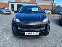 Begagnad Kia Sportage 2017 Svart SUV