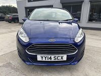 Used Ford Fiesta Zetec 82 HP (60 kW) 2014 Blue Hatchback