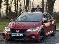 Begagnad Honda Civic SR 2015 Röd Halvkombi