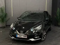 Used Nissan Micra Tekna 90 HP (66 kW) 2017 Black Hatchback