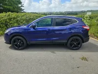 Used Nissan Qashqai N-TEC 115 HP (84 kW) 2015 Blue SUV