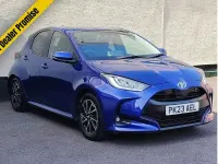 Used Toyota Yaris Design 2023 Galactic blue Hatchback