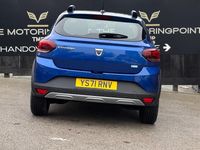 Used Dacia Sandero Comfort 100 HP (73 kW) 2021 Blue Hatchback
