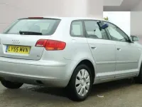 Used Audi A3 Sportback Performance 101 HP (74 kW) 2006 Silver Hatchback