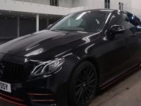 Used Mercedes E220 AMG line 194 HP (142 kW) 2019 Black Coupe