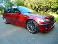 Used BMW 330 Sport Line 204 HP (150 kW) 2003 Ruby red 2 [individual] Estate