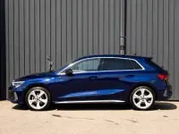 Used Audi A3 S-Line 110 HP (80 kW) 2023 Blue Sedan