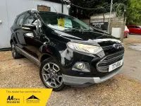 Used Ford Ecosport Titanium 95 HP (69 kW) 2017 Black SUV