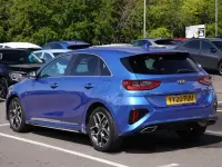 Begagnad Kia Ceed GT-Line 140 HK (102 kW) 2020 Blå Halvkombi