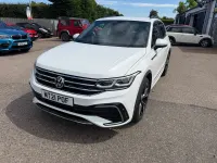 Used VW Tiguan R-line 150 HP (110 kW) 2021 White SUV