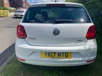 Used VW Polo Match 75 HP (55 kW) 2017 White Hatchback