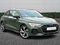 Used Audi A3 Black Edition 2026 District green, metallic Hatchback