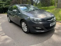 Used Vauxhall Astra S 130 HP (95 kW) 2014 Grey Estate
