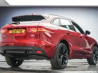 Used Jaguar F-Pace R-Sport 300 HP (220 kW) 2018 Red SUV