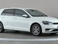 Used VW Golf VII SE 110 HP (80 kW) 2018 White Hatchback