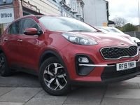 Used Kia Sportage 135 HP (99 kW) 2019 Red SUV