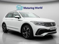 Used VW Tiguan R-line 150 HP (110 kW) 2021 White SUV