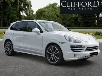 Used Porsche Cayenne Diesel 2012 White SUV