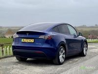 Used Tesla Model Y Long Range AWD 378 kW (514 HP) 2022 Blue SUV