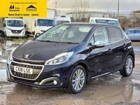 Used Peugeot 208 Allure 110 HP (80 kW) 2018 Blue Hatchback