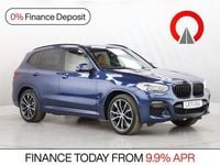 Used BMW X3 M Sport 292 HP (214 kW) 2021 Blue SUV