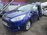 Used Ford B-MAX Titanium 105 HP (77 kW) 2014 Blue MPV
