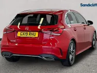 Usado Mercedes A200 AMG line 163 HP (119 kW) 2020 Vermelho Citadino