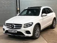 Used Mercedes GLC350 AMG line 258 HP (189 kW) 2017 White SUV