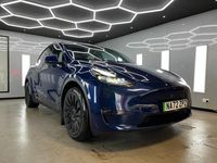 Used Tesla Model Y Long Range AWD 378 kW (514 HP) 2022 Blue SUV