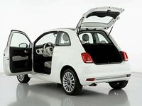 Used Fiat 500 Lounge 2017 White Hatchback