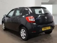 Used Dacia Sandero Ambiance 75 HP (55 kW) 2016 Black Hatchback