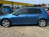 Used VW Golf VII GT 150 HP (110 kW) 2016 Blue Hatchback