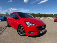 Used Vauxhall Corsa Edition 150 HP (110 kW) 2017 Red Hatchback
