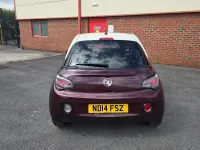 Used Vauxhall Adam Jam 87 HP (63 kW) 2014 Red Hatchback