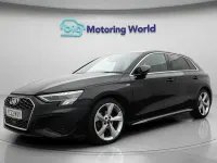 Begagnad Audi A3 Sportback S-Line 110 HK (80 kW) 2022 Svart Halvkombi