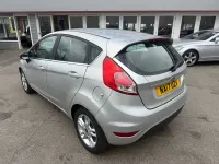Used Ford Fiesta Zetec 82 HP (60 kW) 2017 Silver Hatchback